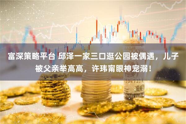 富深策略平台 邱泽一家三口逛公园被偶遇，儿子被父亲举高高，许玮甯眼神宠溺！
